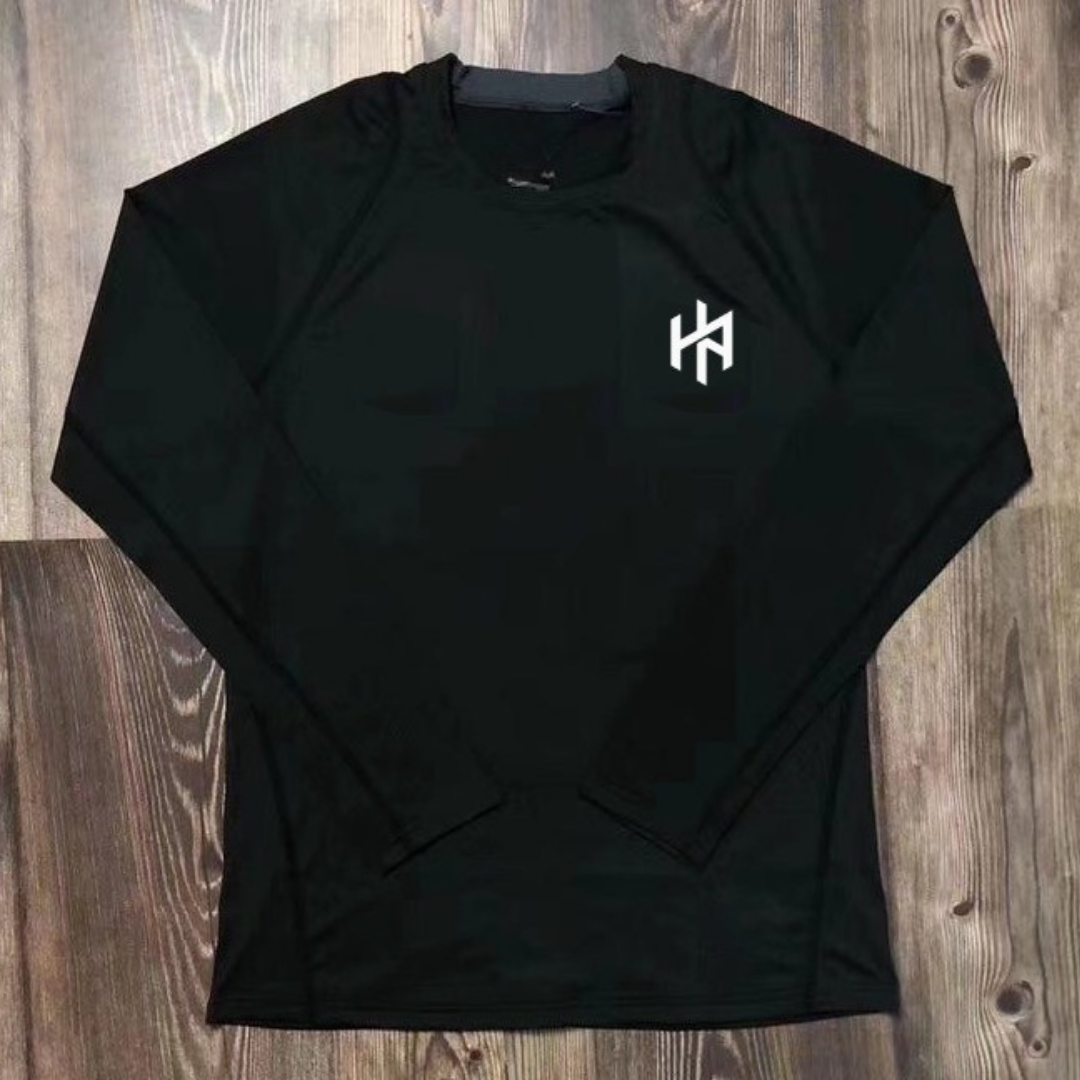 Hoop Armour Black Compression Long Sleeve