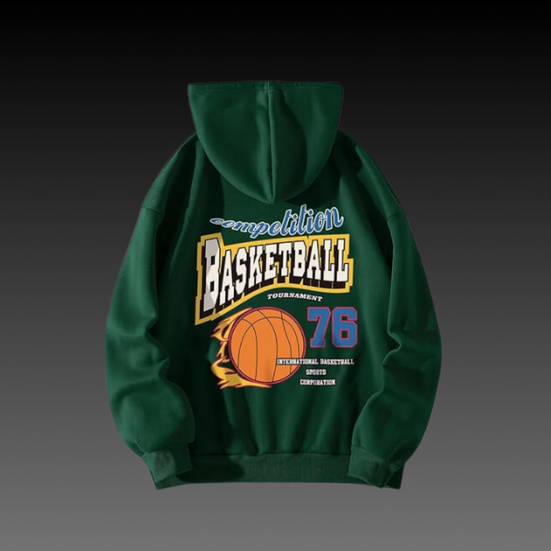 Hoop Tournament Pullover Hoodie Green