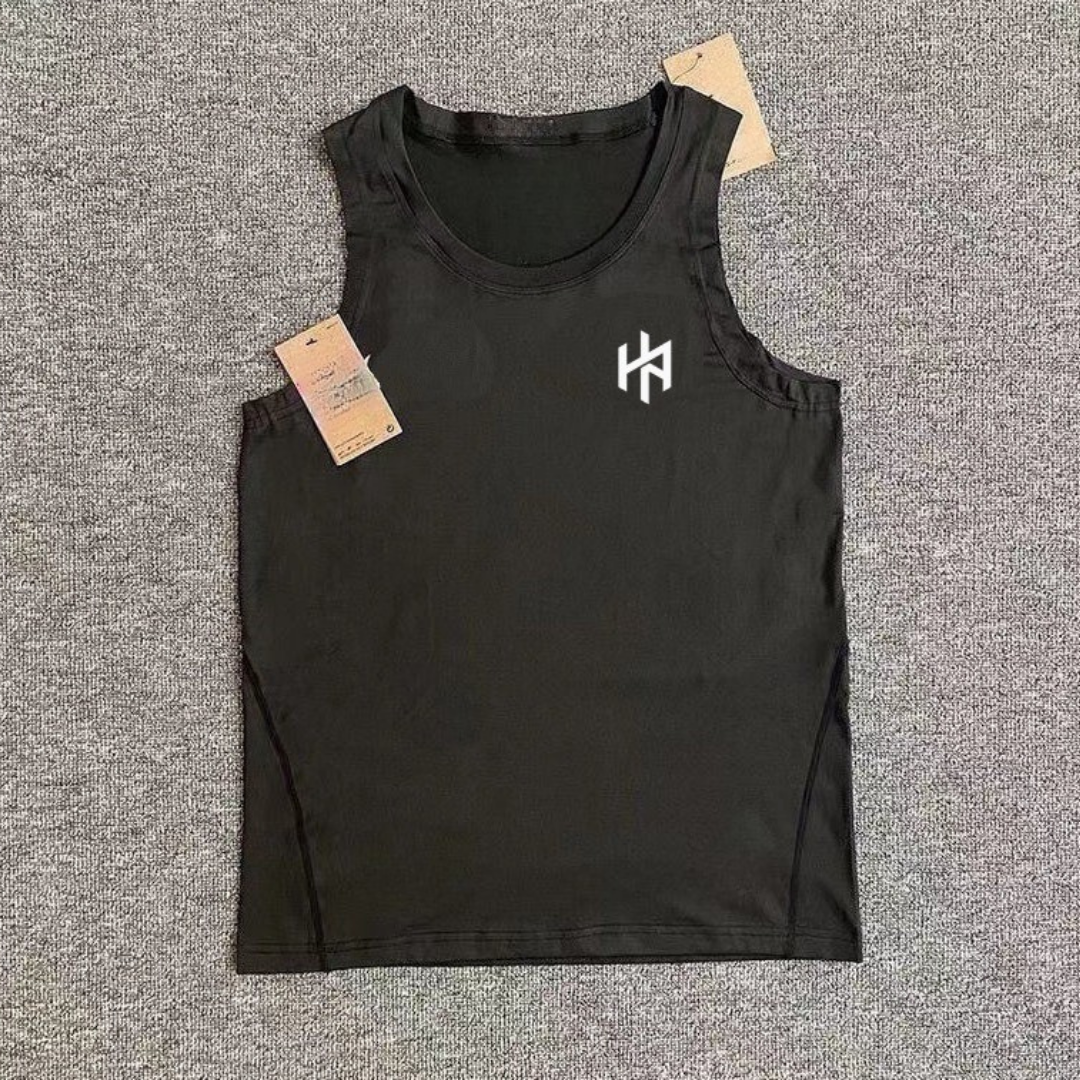 Hoop Armour Black Compression Tank Top